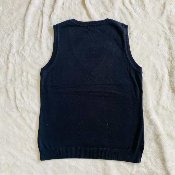 Reitmans Argyle Sweater Vest - Black & Grey - Picture 2 of 8